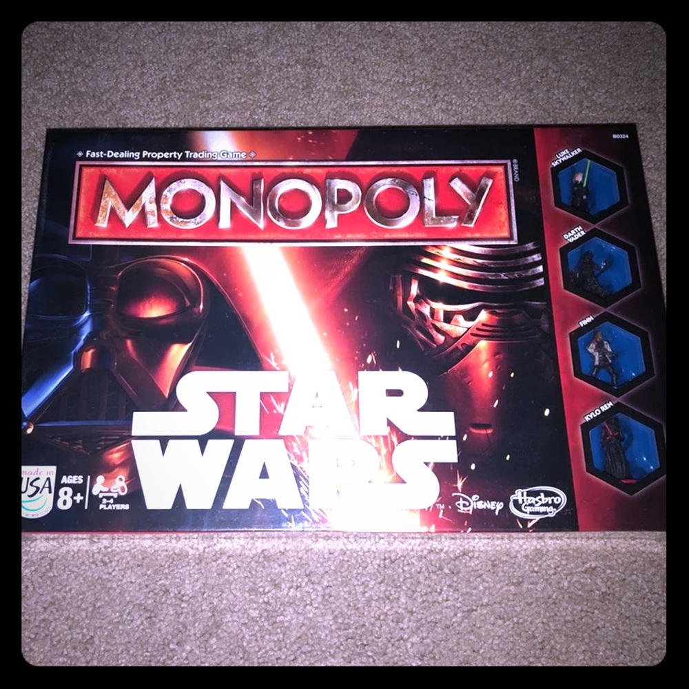 Star Wars monopoly NIB